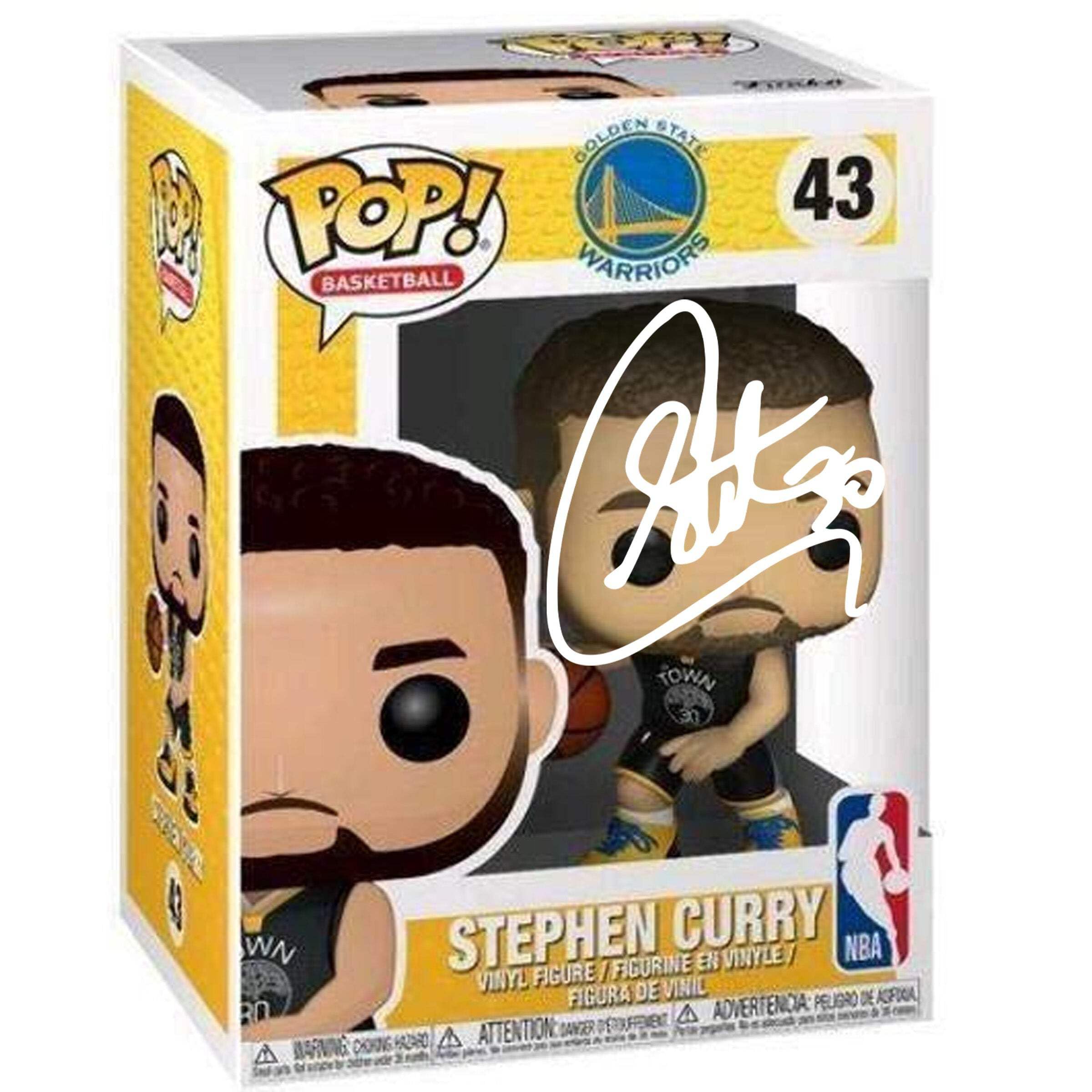 その他 Funko NBA Stephen Curry Fanatics #43 Funko Pop! Warriors Stephen Curry Blue Jersey #43 Fanatics