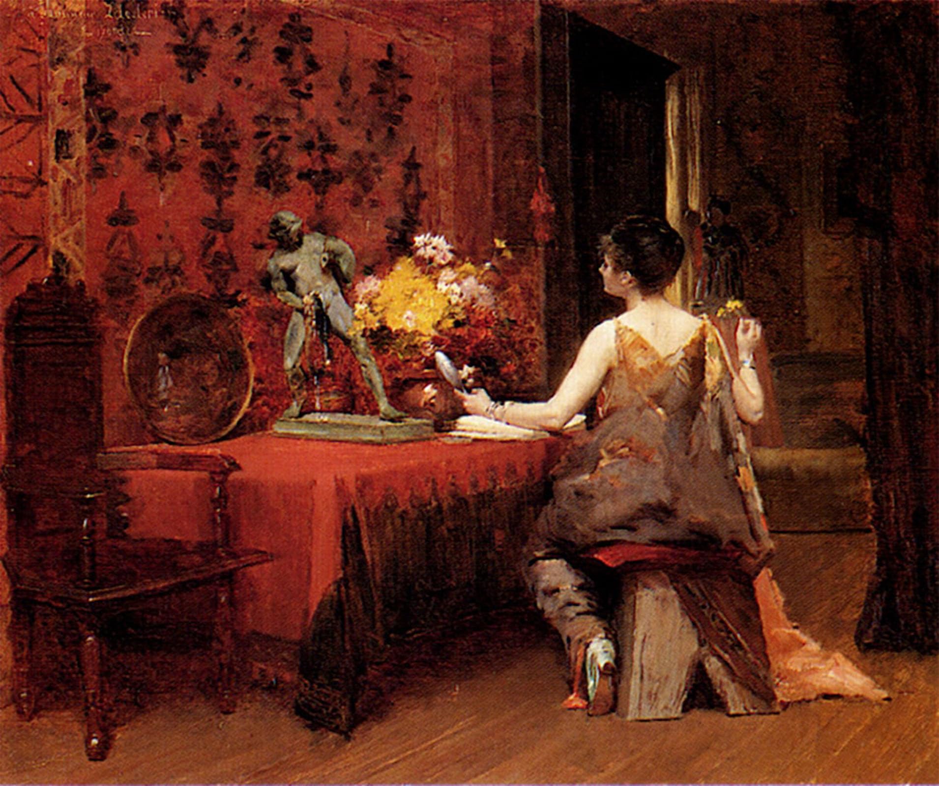 Impression affiche Vanité E. Shirley Borden : finition premium - 5