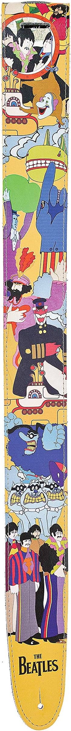 D'Addario Beatles Guitar Strap, Yellow Submarine