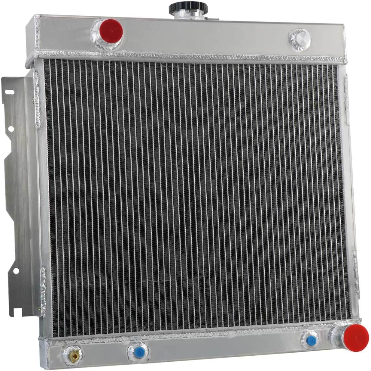 4 Row Aluminum Radiator for 1970-1979 1971 1972 1973 1974 1975 1976 Dodge D100 D150 D200 D300 W100 W150 W200 W300/ Plymouth 5.2L 5.9L V8, Radiators 71 72 73 74 75 76 77 78