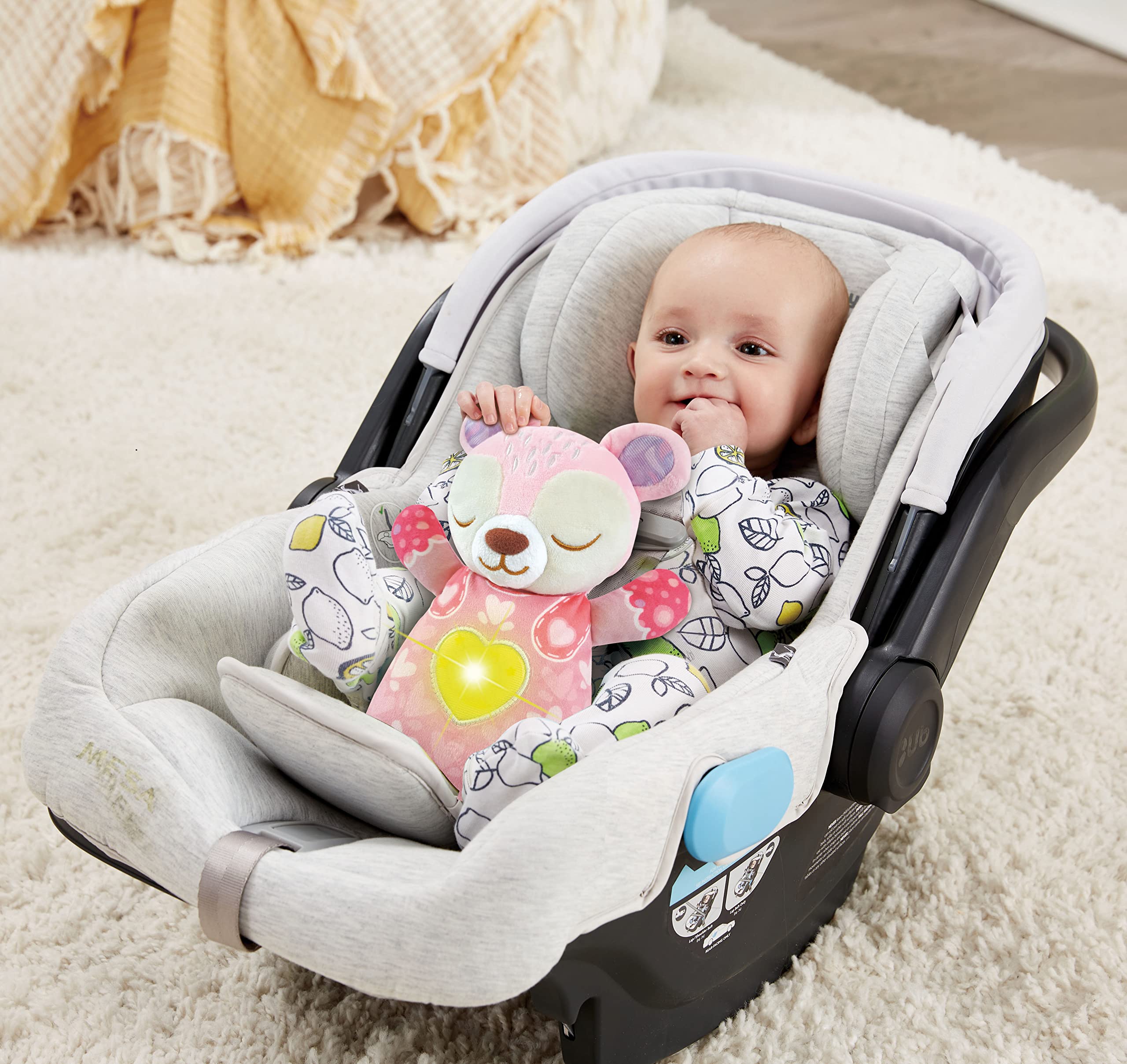 VTech – Peluche De Cuna Osito Melodías – Juguete Para Bebés +0 Meses, Con Luz Y Sonidos – Versión Española