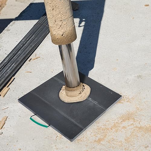 Miniatura 6 de 2 almohadillas de refuerzo resistentes para gato RV de 24 x 24 x 1.5 pulgadas de grosor con mango estabilizador, almohadilla de aterrizaje para