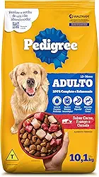 Ração Pedigree Carne Frango e Cereais Cães Adultos Raças Médias e Grandes 10,1 kg