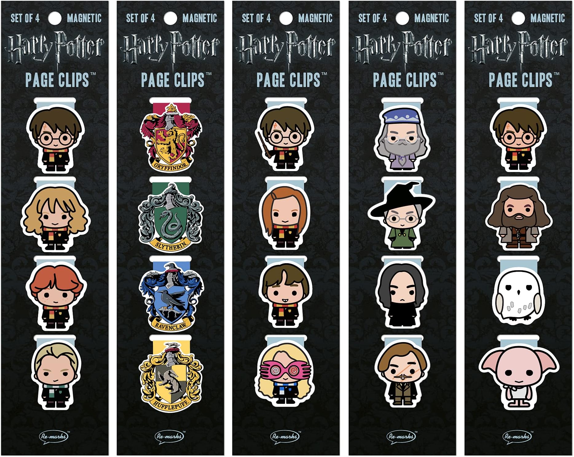 ReMarks Harry Potter Page Clips, includes Students