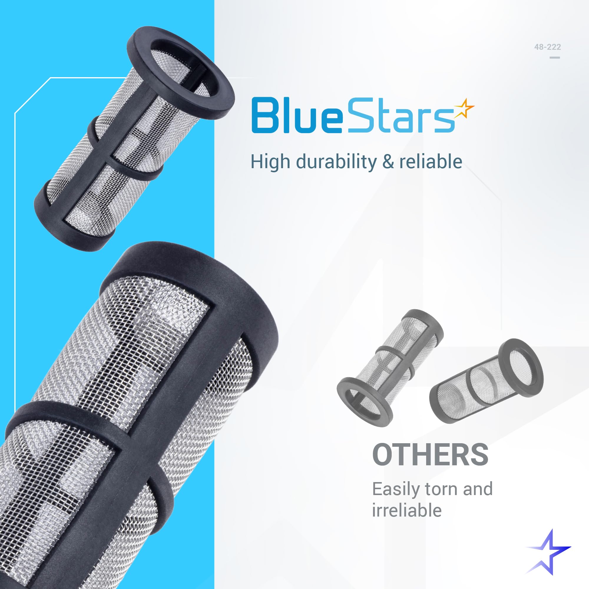 RARTS ATTACH＆GO Amazon.com: BlueStars 48-222 in-line Filter Screen
