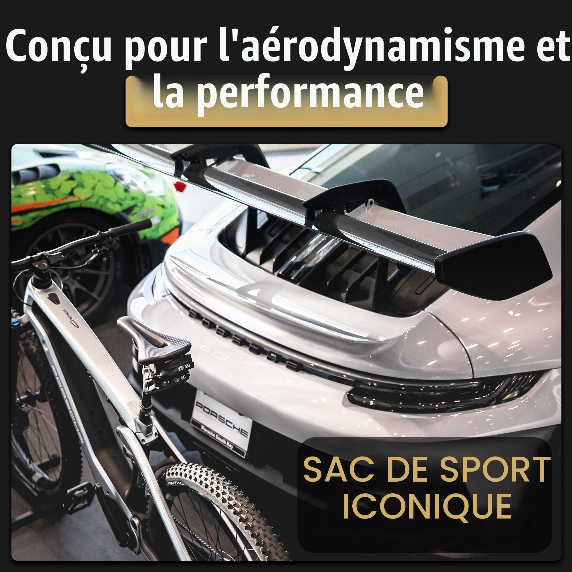 Lumiere & Co. Sac de selle de vélo, Sac de selle de vélo, Mach X