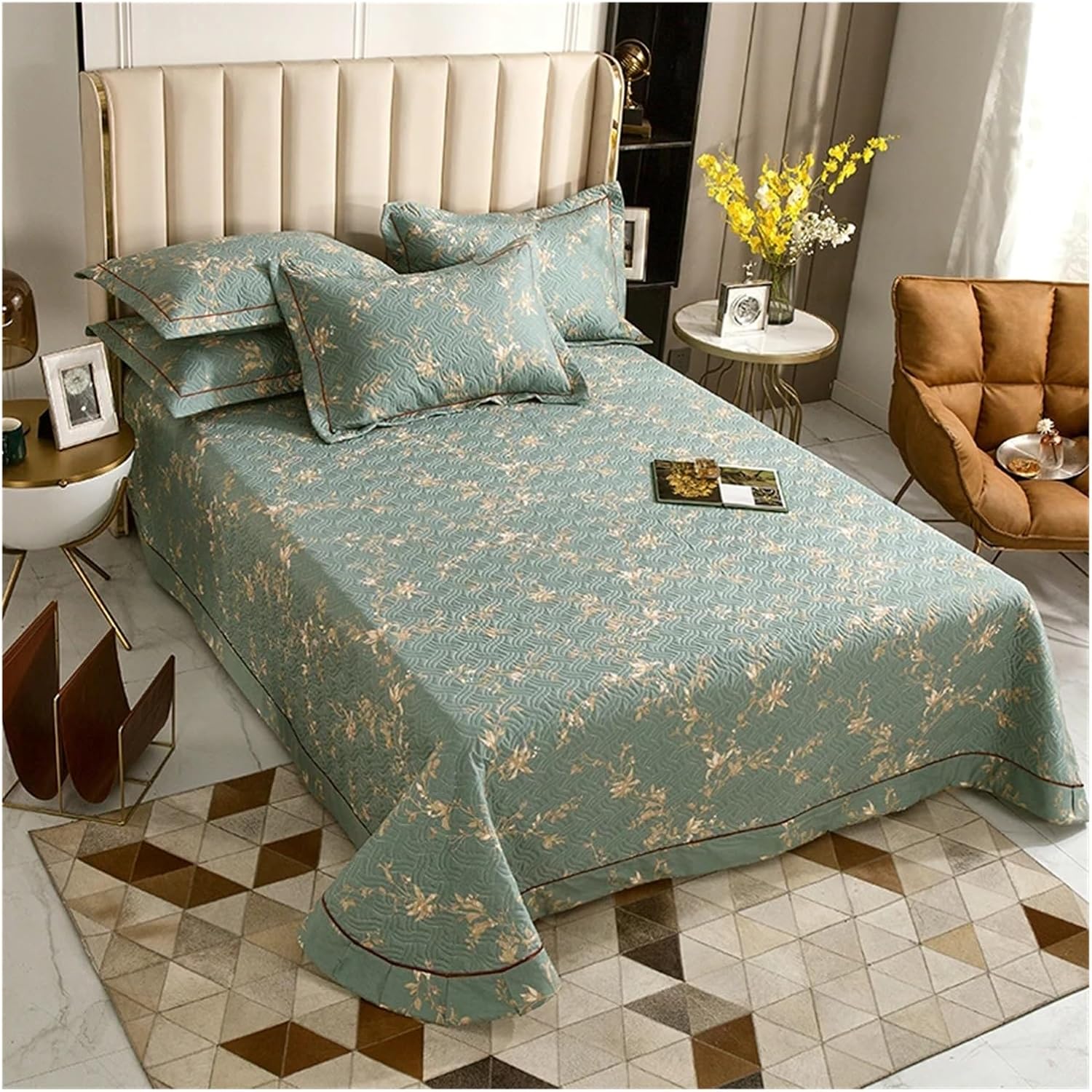 4pcs Bedding Set Bed Linen Cotton Duvet Cover Bedspreads Compatible with Bed Set King Bedding Queen Size Comforter Sets juego de cama,Bed