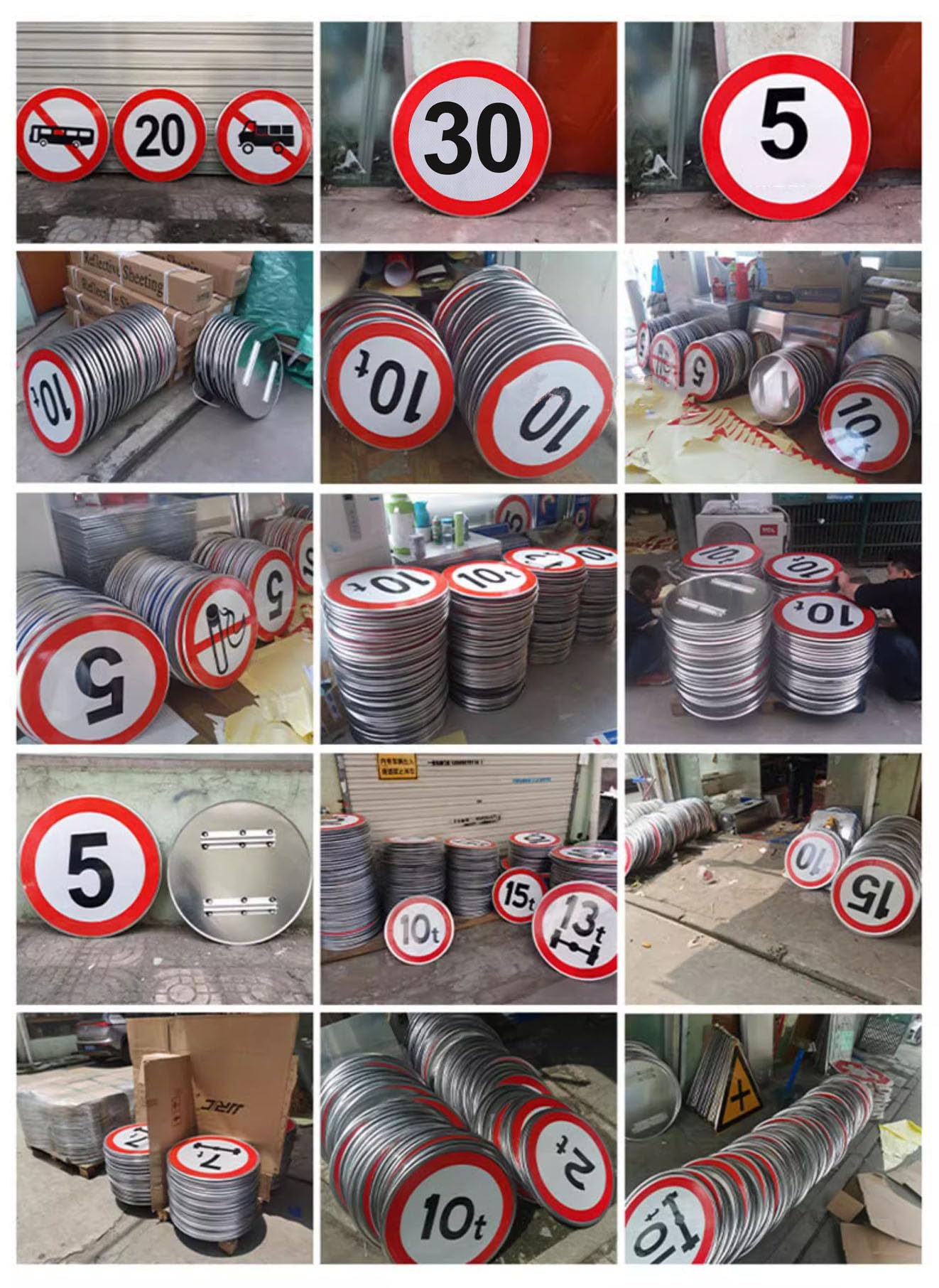 Señal de Velocidad máxima 5 Km Houri aluminio reflectante de 3 mm de grado técnico Cartel de límite de velocidad de 10 km por hora con seguridad en escuelas oficinas y autopistas (90 Km Houri, 60cm)
