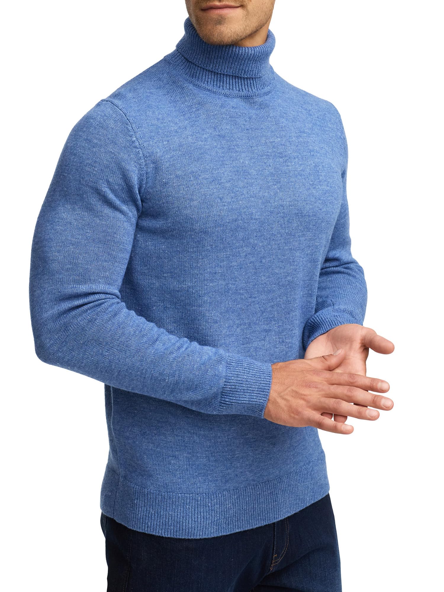 Indicode Jersey clásico de cuello alto INMargous para hombre | Suéter de punto para hombre
