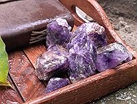 Vista 87 de ZAICUS Rocas en bruto de amatista para pulir, piedras crudas y cristales para hacer joyas, pulido, cabbing, lapidario, rocas fuentes, decoración
