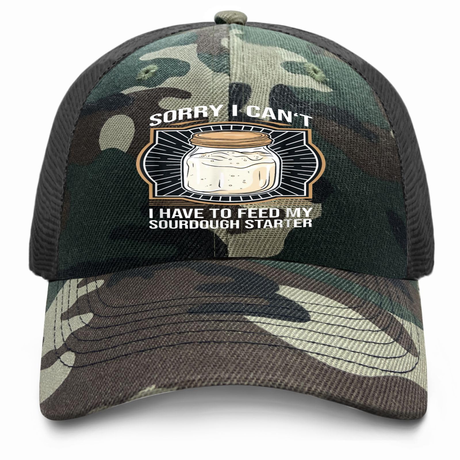 Ask Me About My Sourdough Starter Bread Baking Baker Bakery Baseball hat