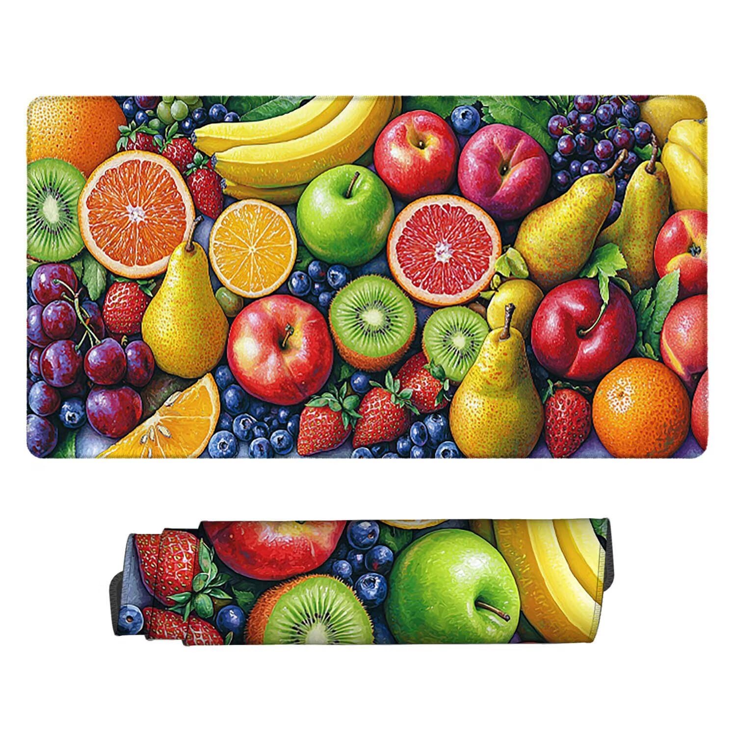 Podkładka pod mysz do gier, 1600 x 800 mm, XXL, duża gamingowa podkładka pod mysz, wodoodporna podkładka pod mysz, długa podkładka na biurko z przeszytymi krawędziami, mata na biurko z gumową podstawą