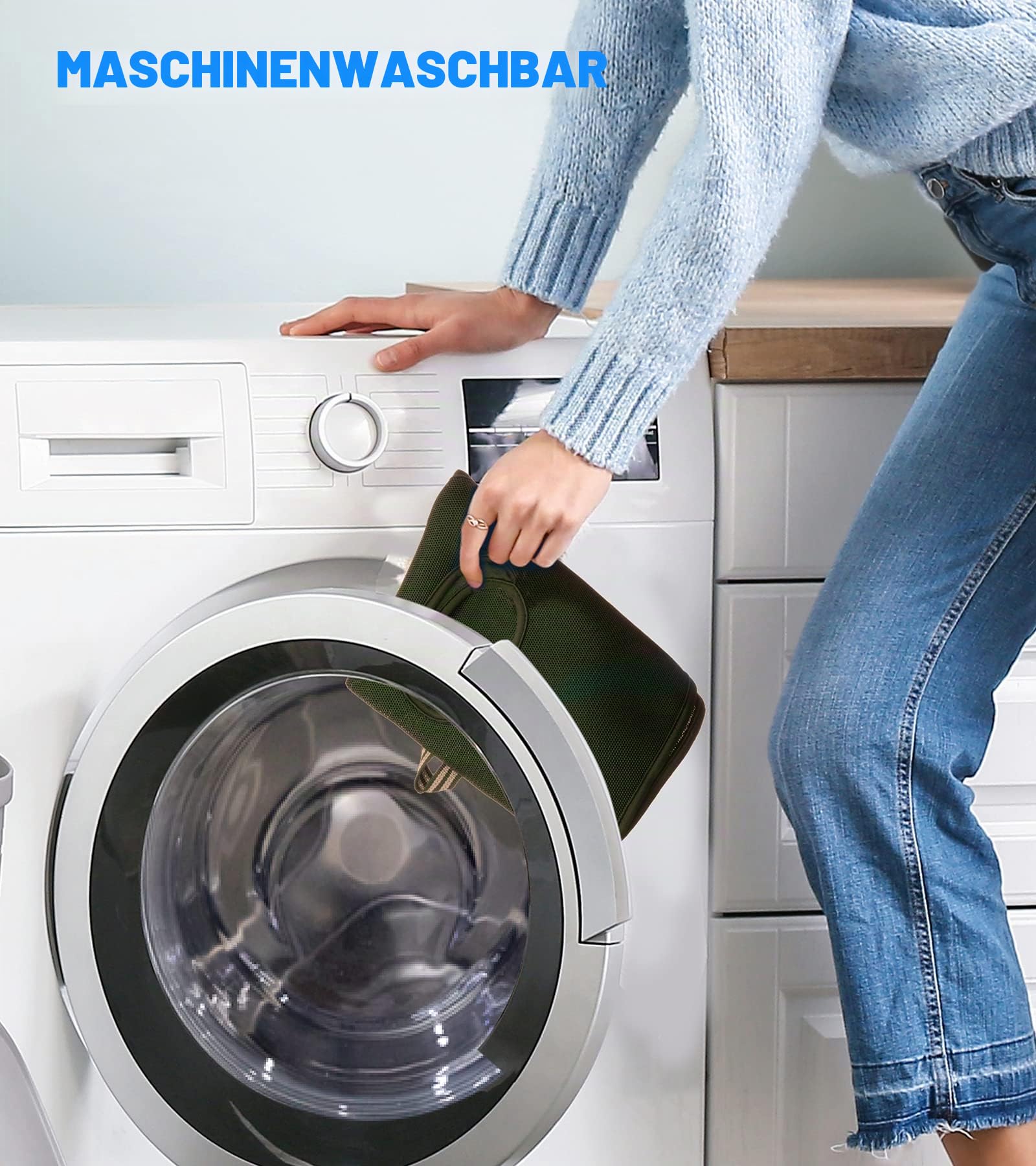 Kkiimatt 10-in-1 Haustier-Hundepflege-Hängematten-Geschirr mit Nagelknipser, Nagelfeile, Hunde-Nagelschneide-Hängematte, Fellpflegeschlinge zum Nageltrimmen/-schneiden, XXL+/max. 45,4 kg, Khaki-Grün