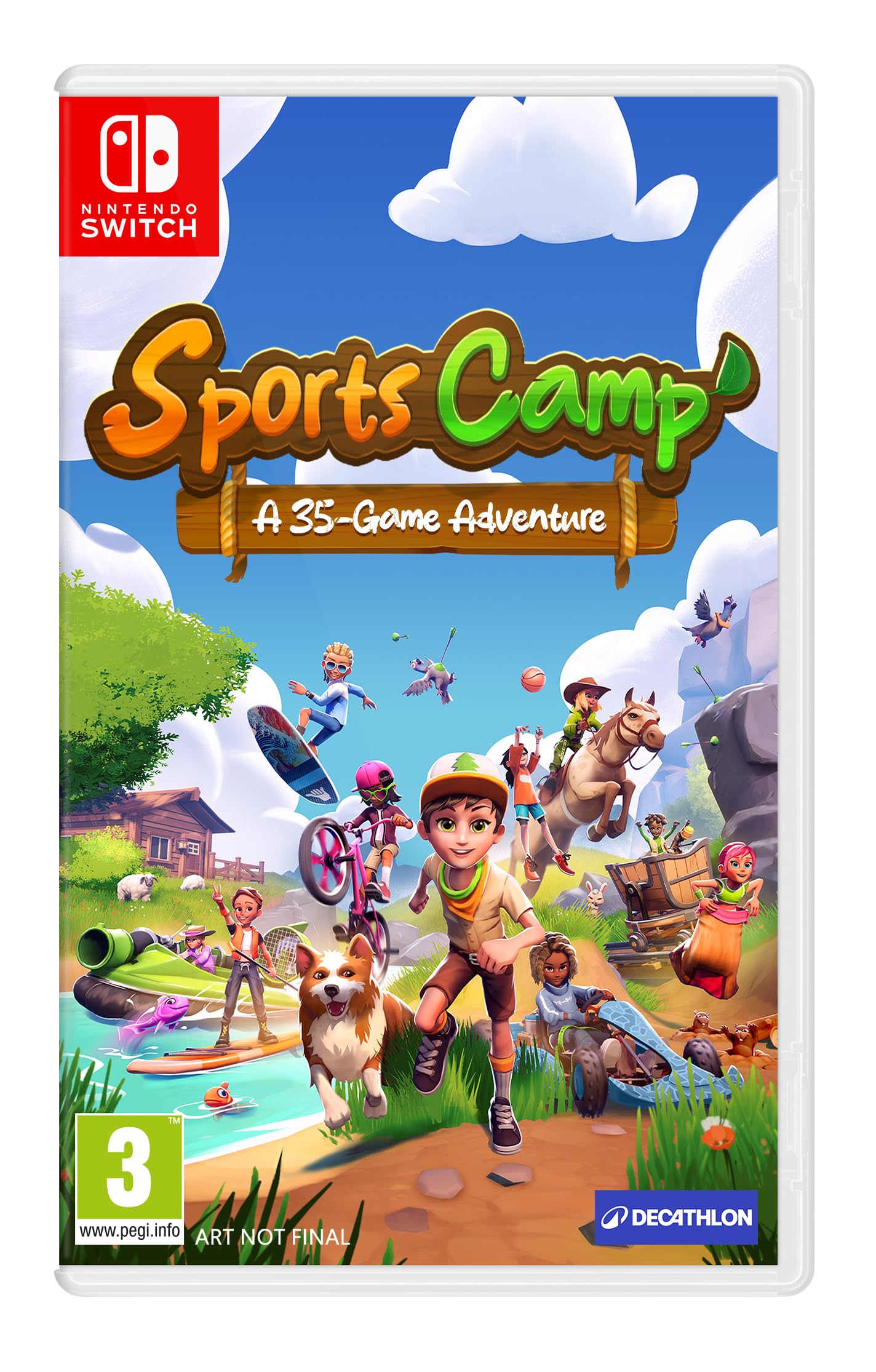 Sports Camp: A 35-Game Adventure SWITCH - NEW AND SEALED - FREE SHIPPING