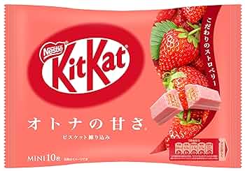 キットカット - ネスレ キットカット いちごのショートケーキ味 15袋 Amazon.co.jp: ネスレ日本 キットカット ミニ いちごのショート