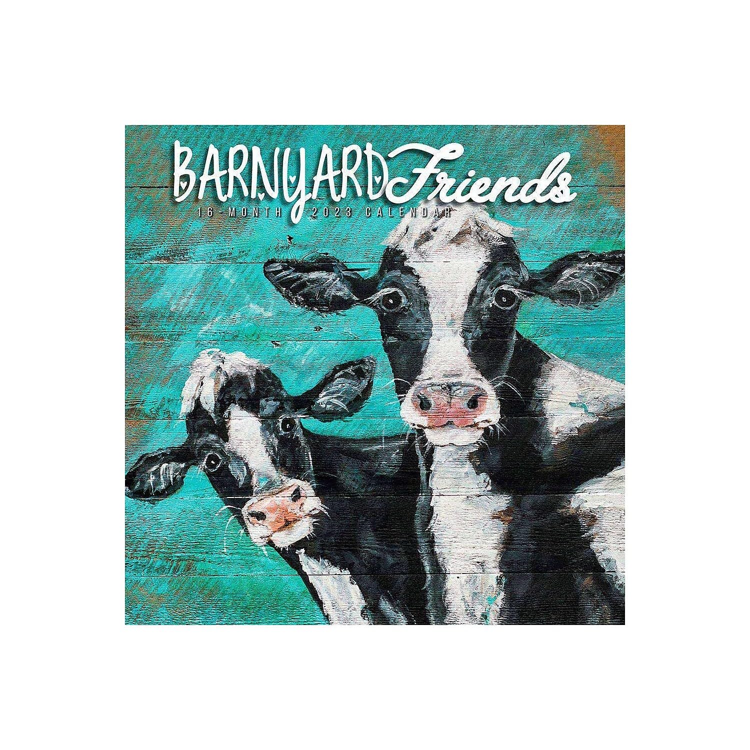 Barnyard Friends 2023 Square Hopper Calendar – Wall Calendar, 1 August 2022