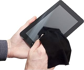 S&T INC. Microfiber Cleaning Cloths For Eyeglasses, iPhone, iPad, Android, Smartphones, PC, Mac, Laptop Screens, Tablets, ...