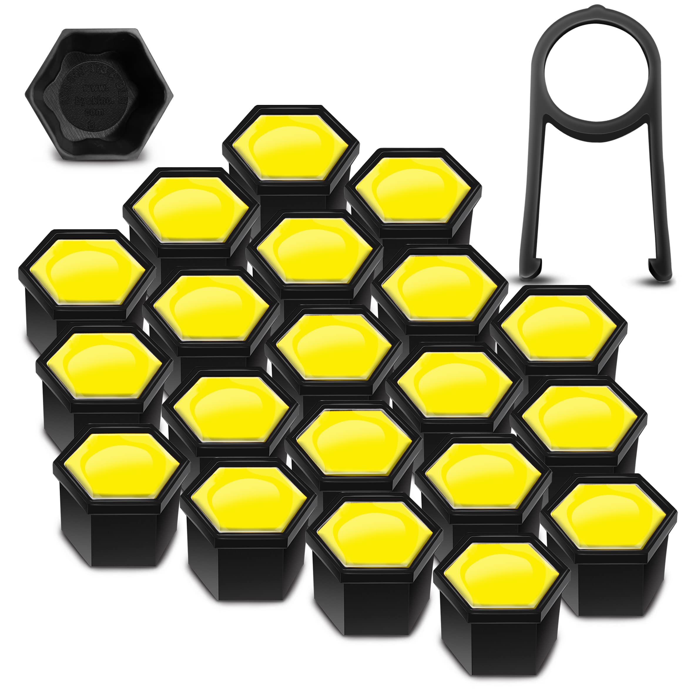 SkinoEu Compatible Avec Cache-Moyeu VW 65mm Capuchons De Centre Enjoliveurs De Roué Voiture