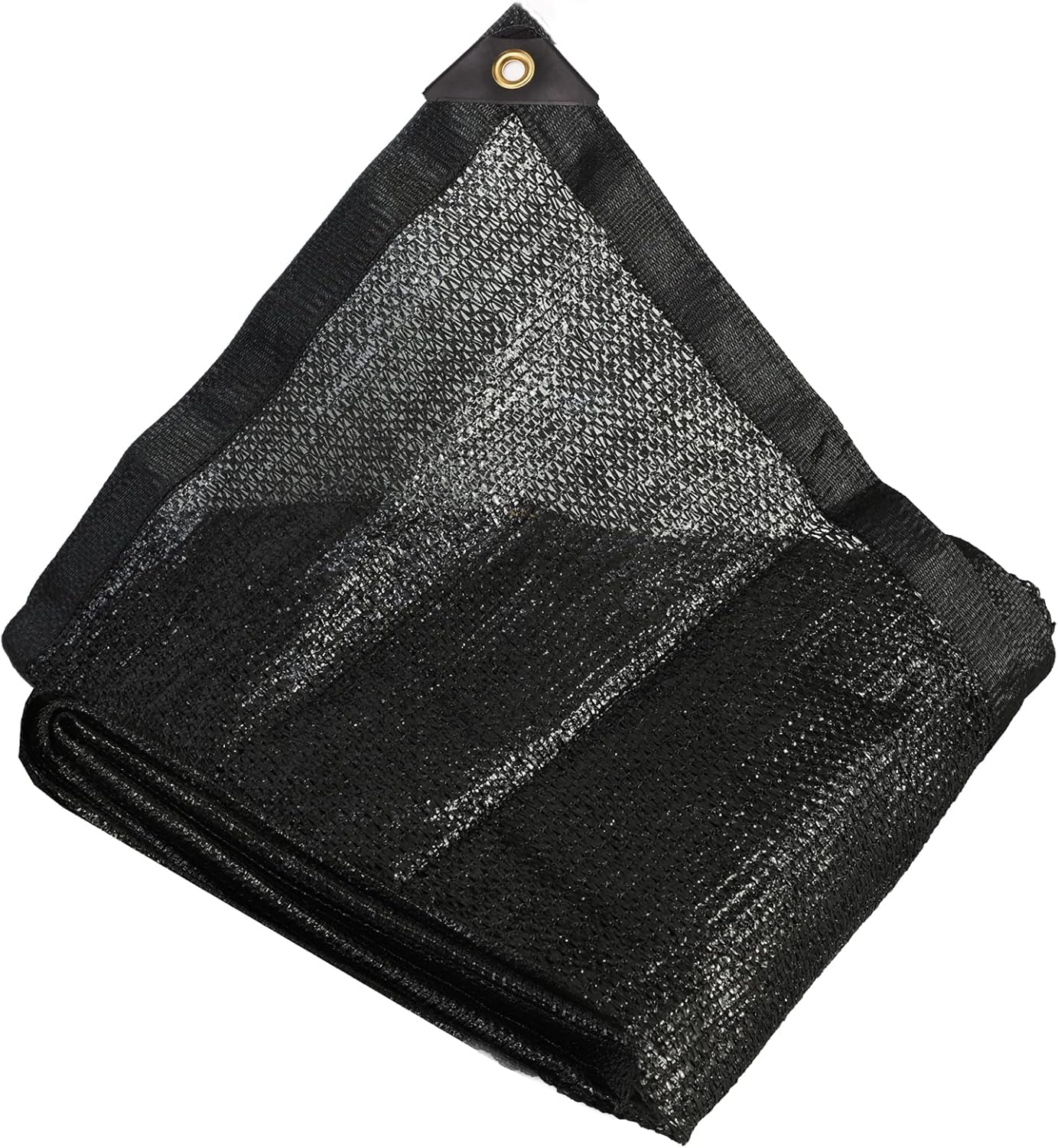 40% 20 ft X 30 ft Black Shade Cloth Taped Edge with Grommets for Outdoor Plant Cover Patio Tomatoes Barn Kennel Greenhouse 20X30