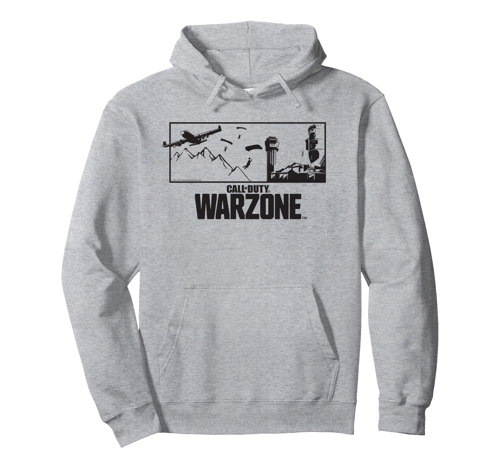 Call of Duty Warzone Landscape Video Game Pullover Hoodie