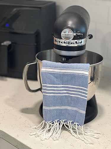 Vista 33 de Toallas de mano turcas, toalla de cocina, toalla de baño decorativa para té, paño de mano, cara, pelo, toallas de mano negras, toallas de mano