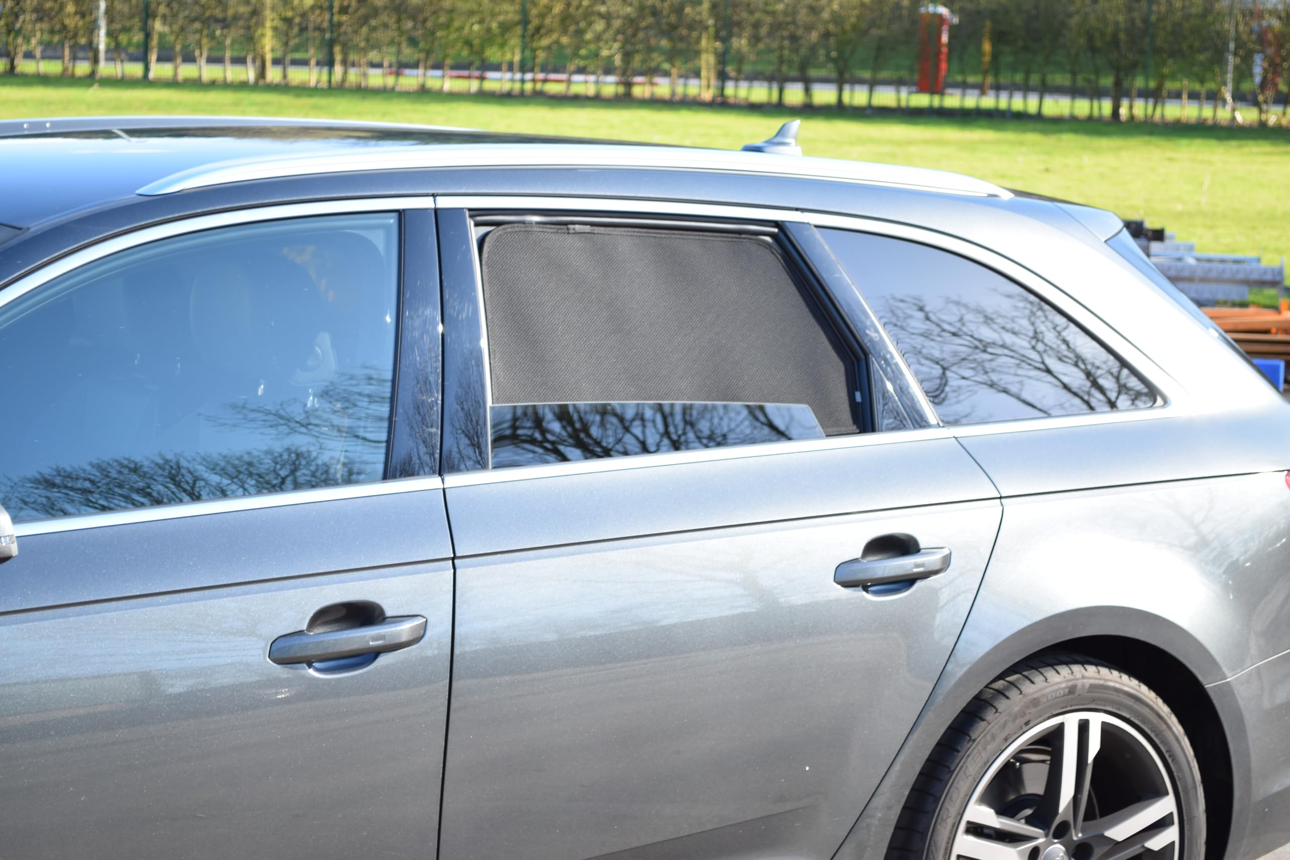 Set de Car Shades compatible avec Audi A4 B9 Avant 2015- (6-pièces)
