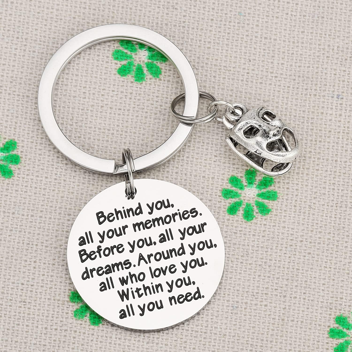Thespian Gifts Keychain for Women Men an Theatre Gift Ideas Theatre Mask Bracelets - Image 7
