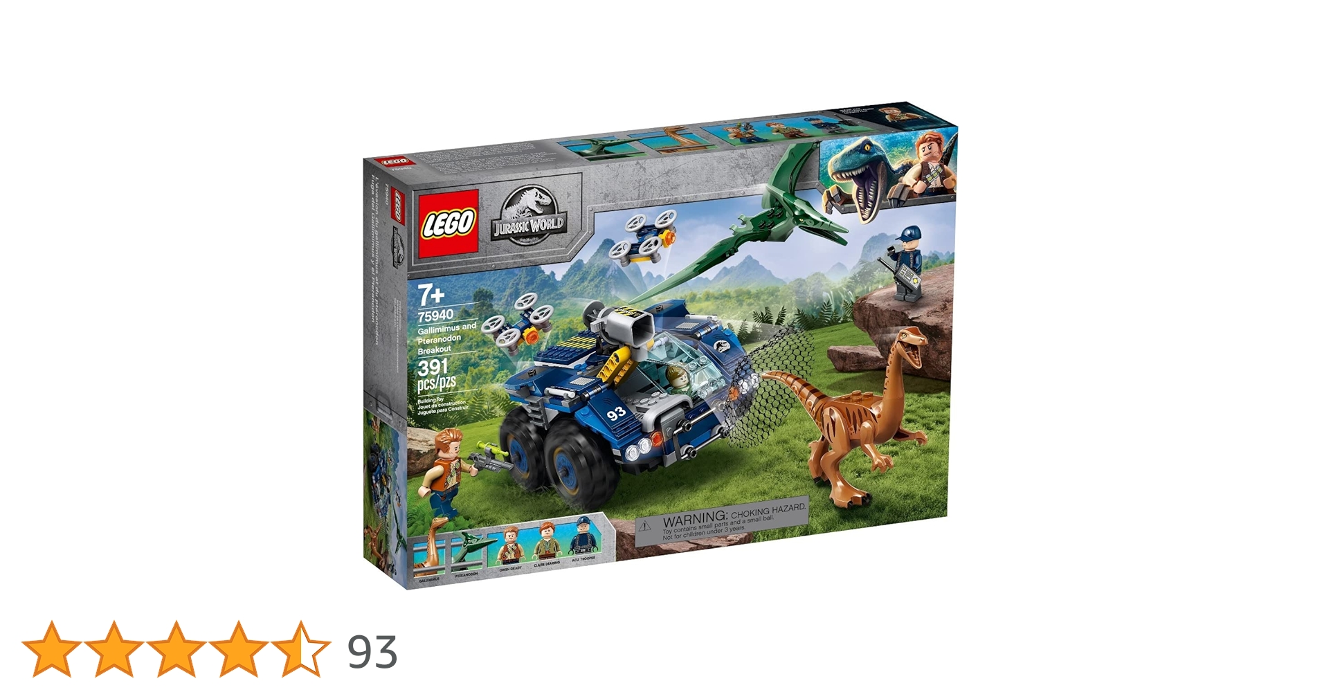 Amazon.co.jp: レゴ(LEGO)ジュラシック・ワールド ガリミムスと