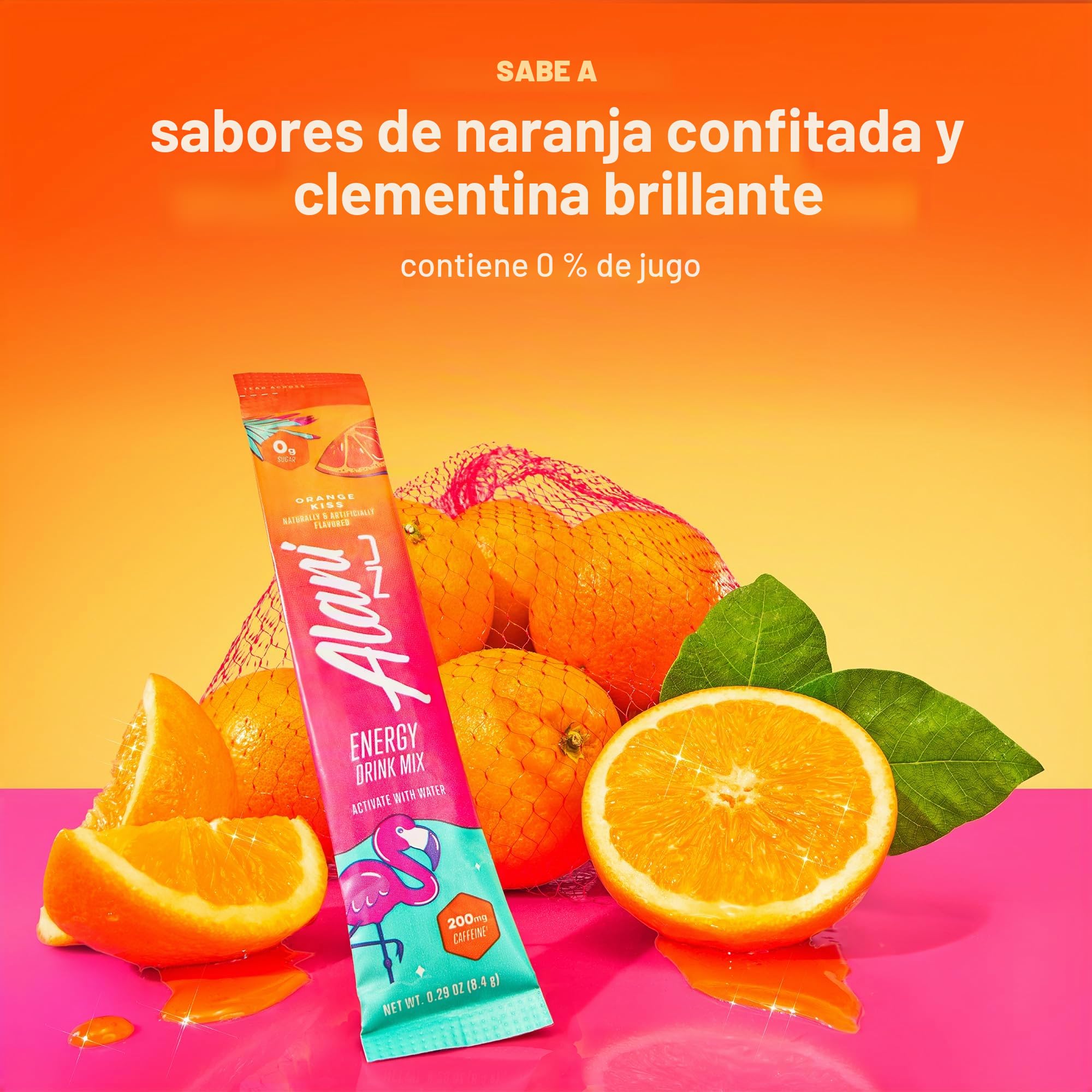 Alani Energy Stick - Beso naranja - 10 unidades