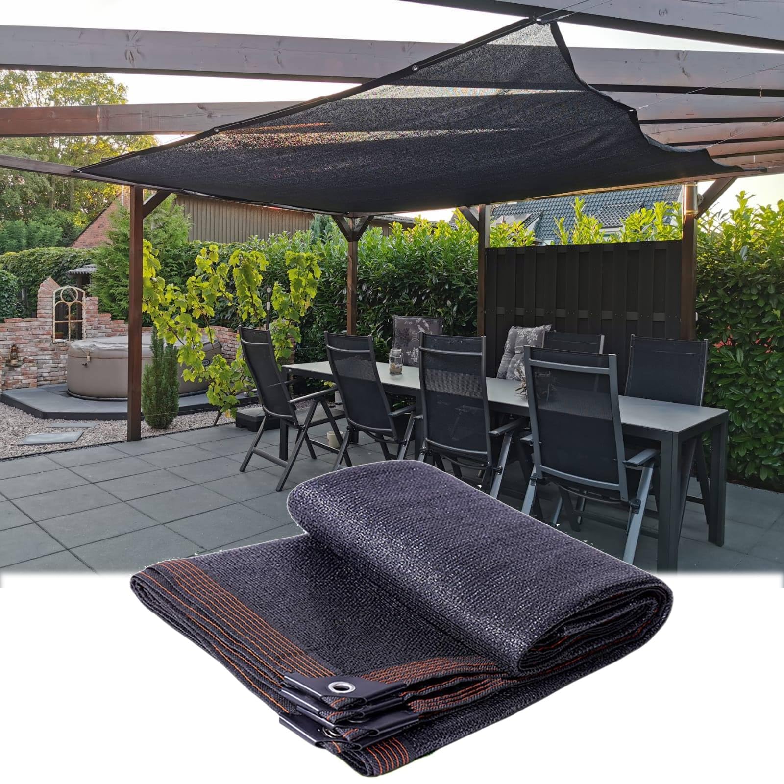 sonnensegel 8mx8m Schattennetz,Beschattung Für Terrassenüberdachung,Atmungsaktiv Sonnensegel,Leicht Sonnenschutz Netz 90% Shading Rate UV-Beständiges,Sonnensegel Für Balkon,Scheune,Carport,Zwinger(Größe:8mx8m) Garten Color:Blue Spruce Fahrradrucksack | Lebenslanger Reparaturservice road bike cover