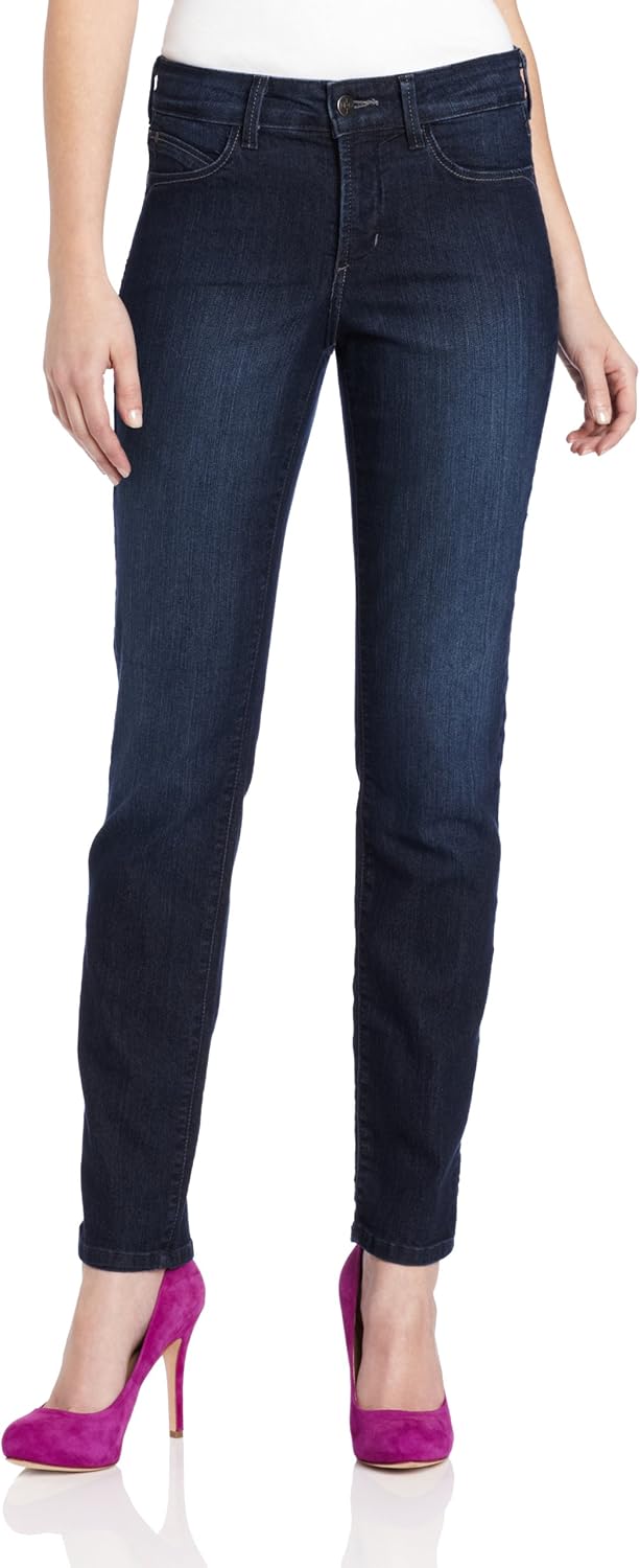 NYDJ Women’s Petite Marilyn Straight Jean