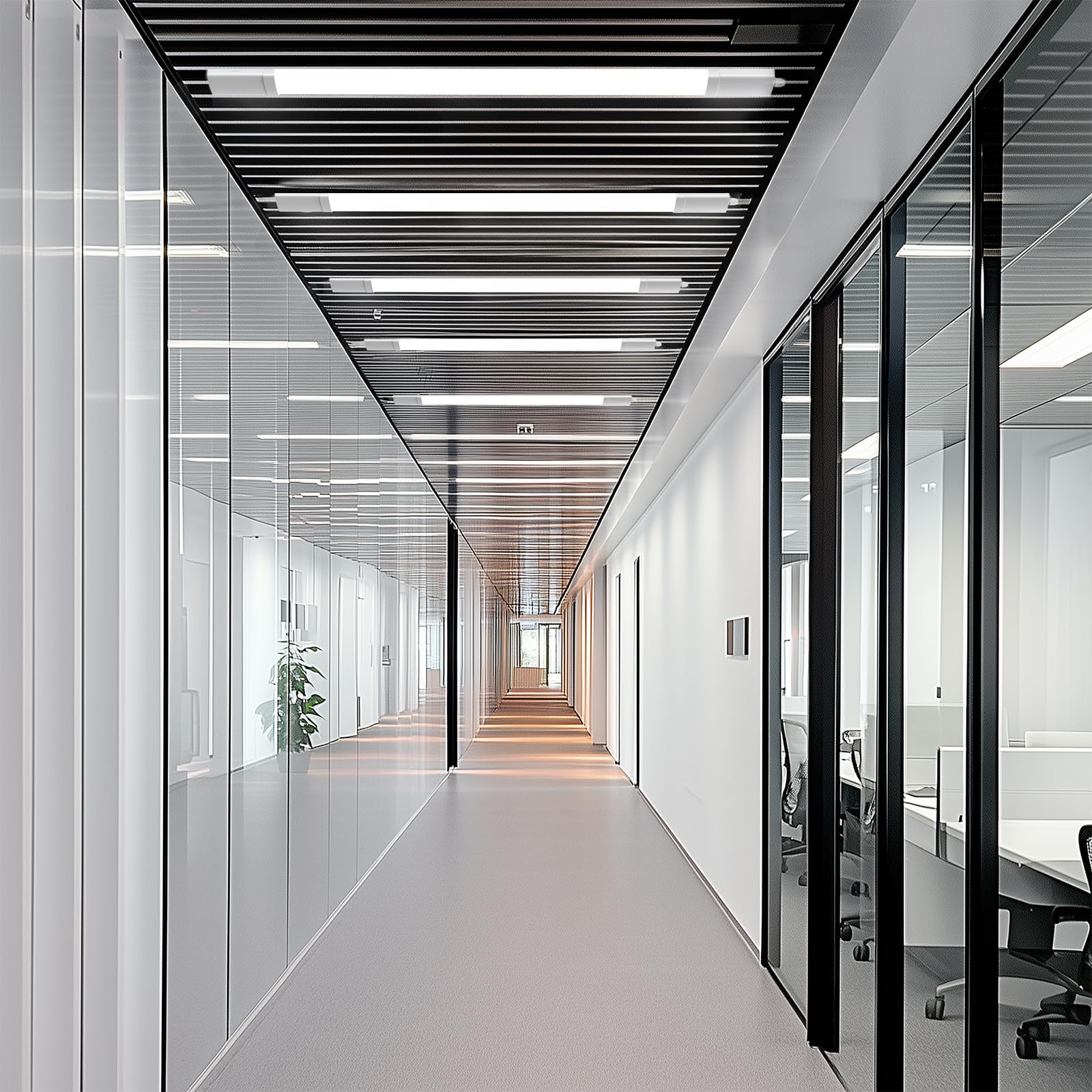 ANTENLICHT LED – oprawa do pomieszczeń wilgotnych 60 cm, 18 W, 1980 lumenów, światło zimne 5000 K (60CM)