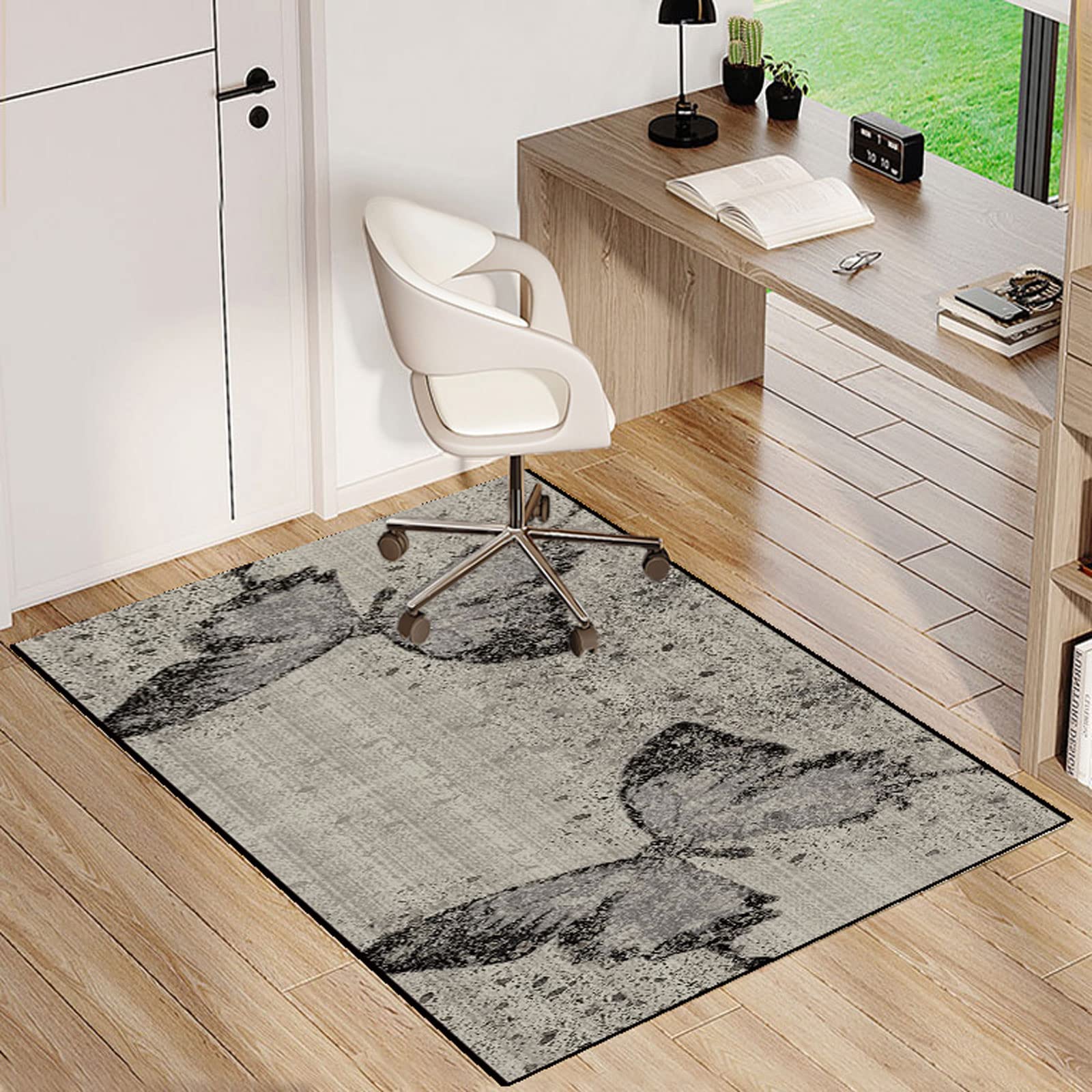Single tree forest Office Chair Mat,Chair Mat For Hardwood Floors,Multi-Purpose Protector Chair Carpet For Home And Office — image 1