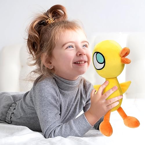 Miniatura 5 de Mo Willems - Peluche de animal de patito suave, almohada de pato amarillo de 9.25 pulgadas, animal de peluche de patito para niños, regalo adorable