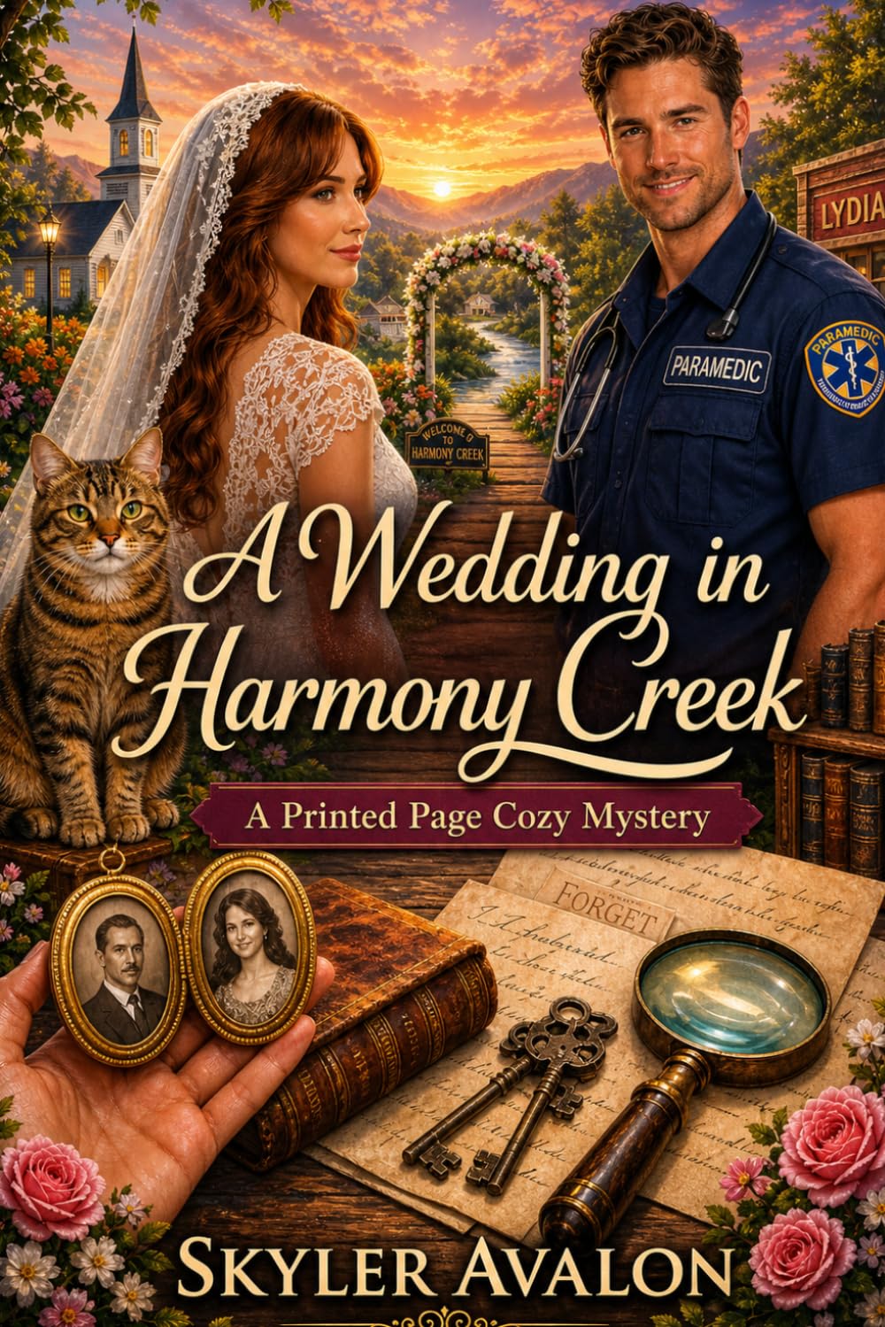 A Wedding in Harmony Creek: A Printed Page Cozy Mystery