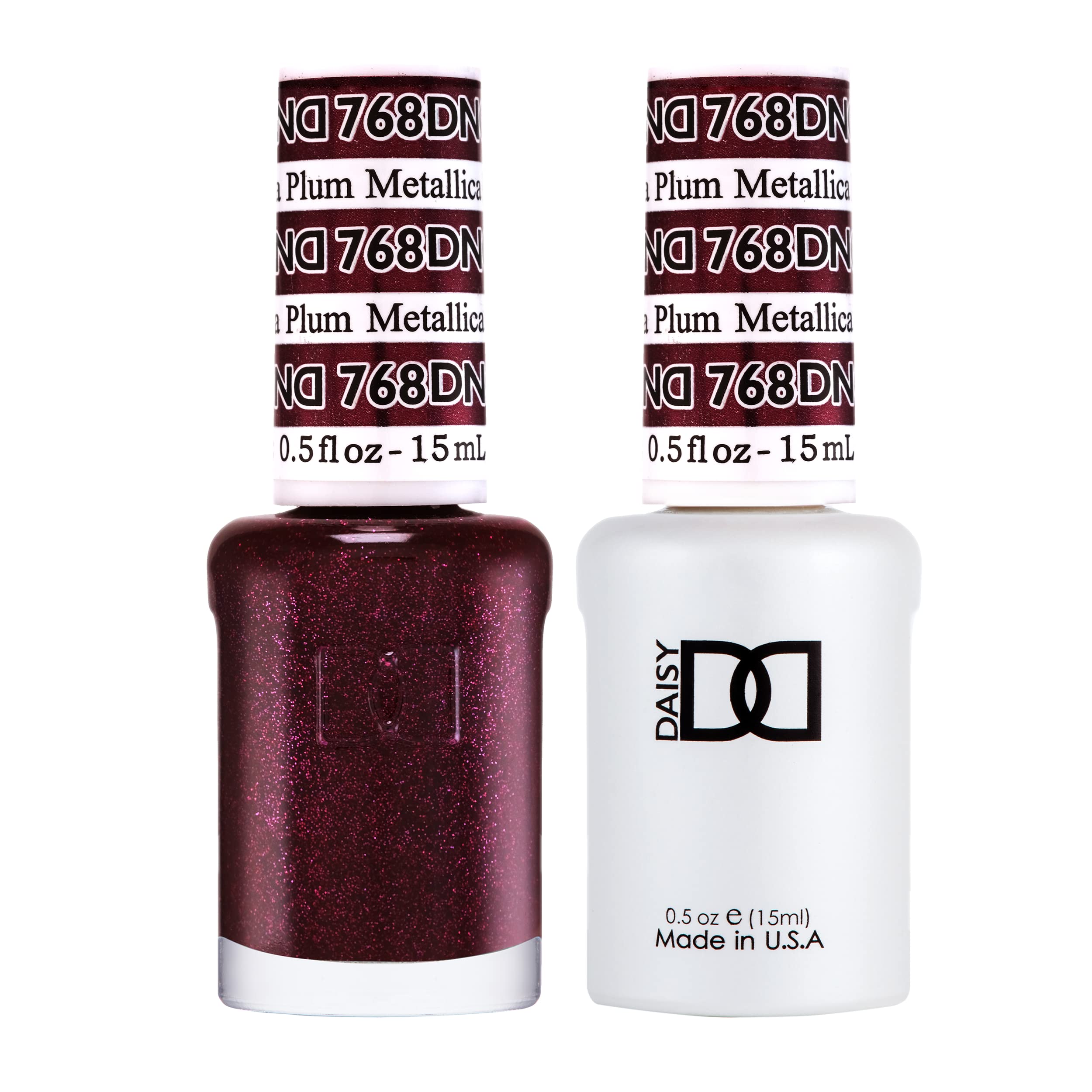 DND Gel Polish Set, Purple Collection, UV/LED GelPolish and Air Dry Nail Lacquer, Matching Chip-Free Polish Duo, 0.5 Fl Oz Each