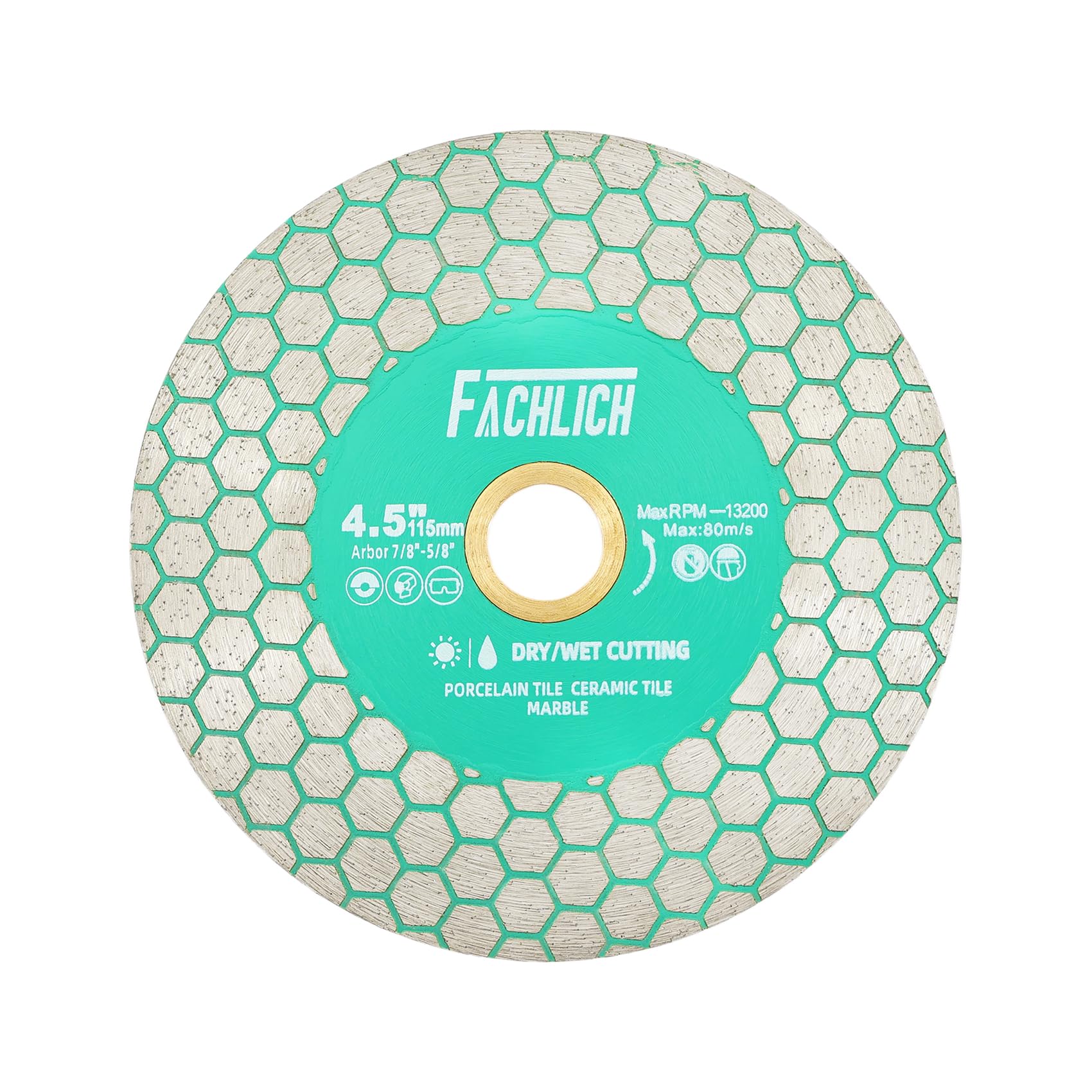 Diamond Tile Cutting Disc 115mm Cutting Wheel for Cutting and Grinding Porcelain Ceramic Tile Marble Artificial Stone
