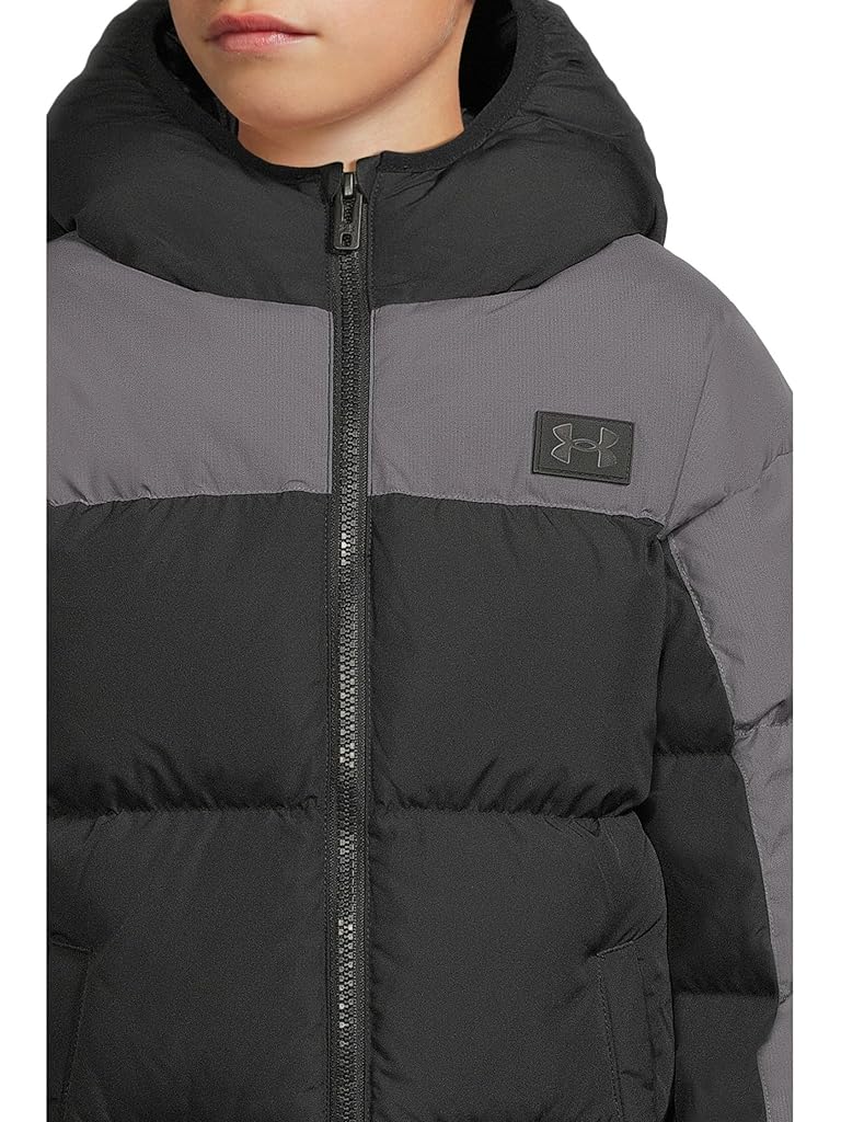 Black Under Armour Tuckerman Puffer Jacket (Little Kid)