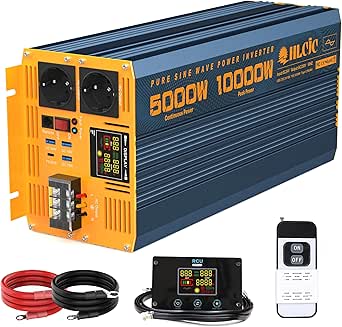 Convertitore Di Potenza VEVOR Da 12V A 230V Con 2500W E Display Lcd 91756080 - Foto 8