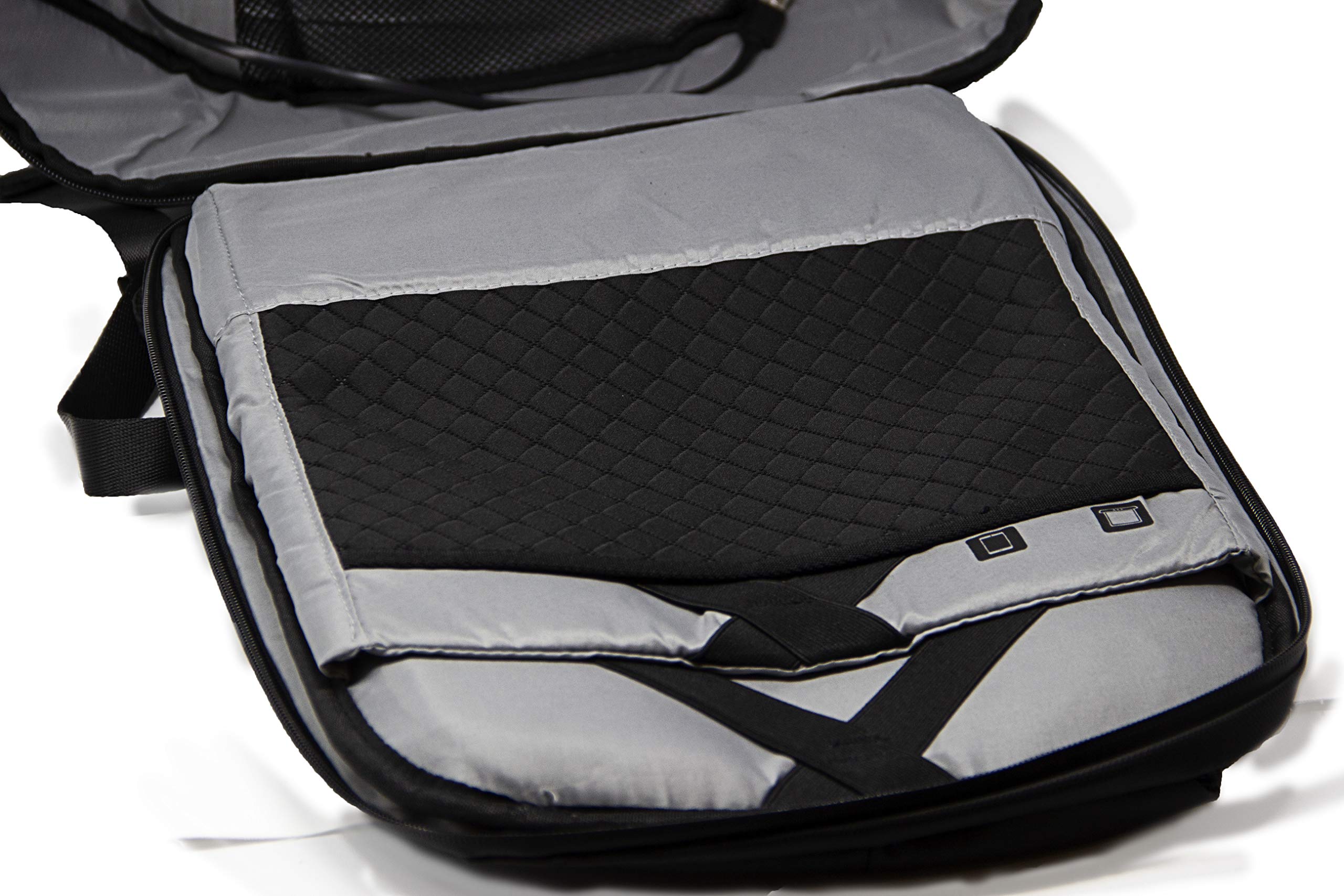 Smart Customizable LED Backpack -Multi-Media Digital Light Up SLED Pack - Includes Powerbank and Mobile App - Ready for Logo Animation Brand DIY and GIFS - Water & Scent Proof product thumbnail 7