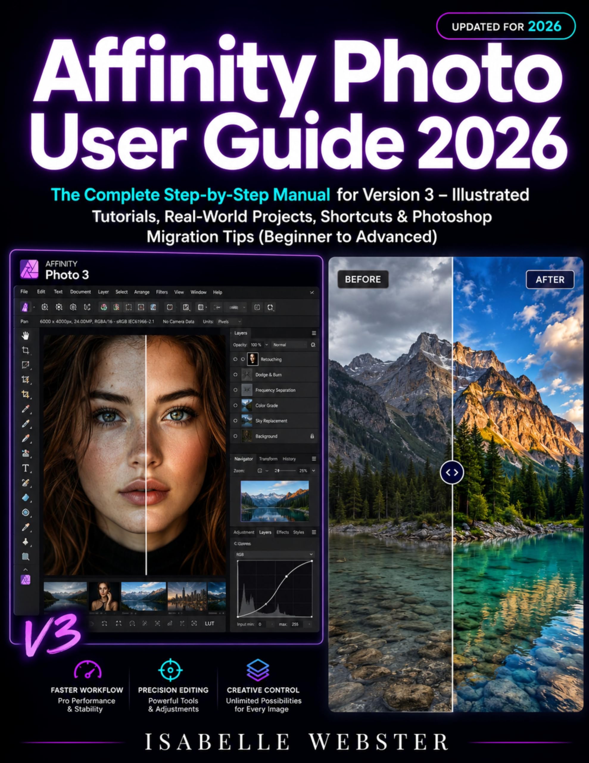 Tutoriels Affinity Photo 2026 pour migrer facilement depuis Photoshop