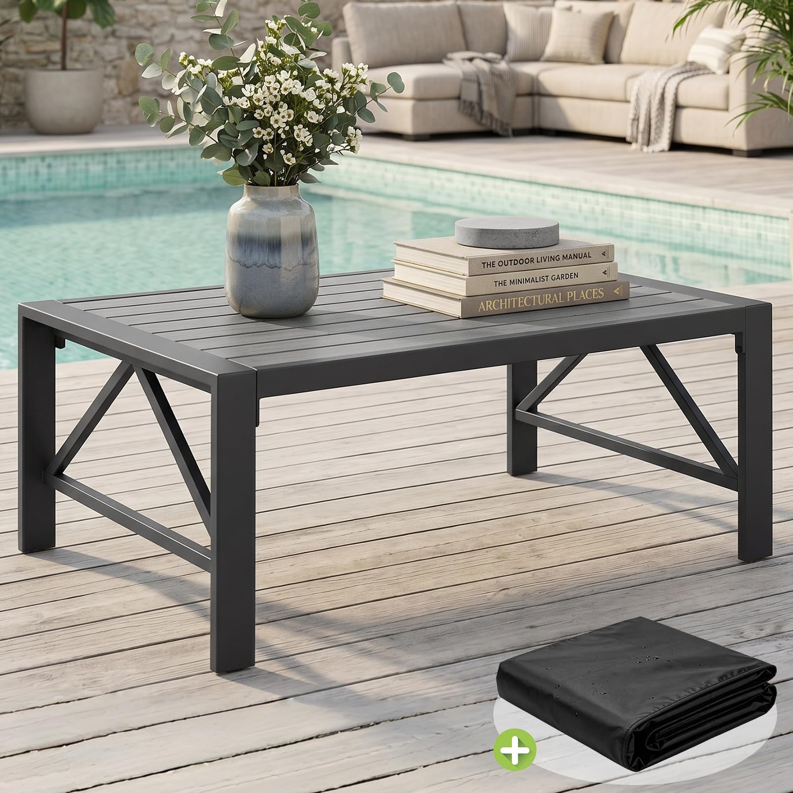 OMERAI Aluminium Gartenmöbel Set