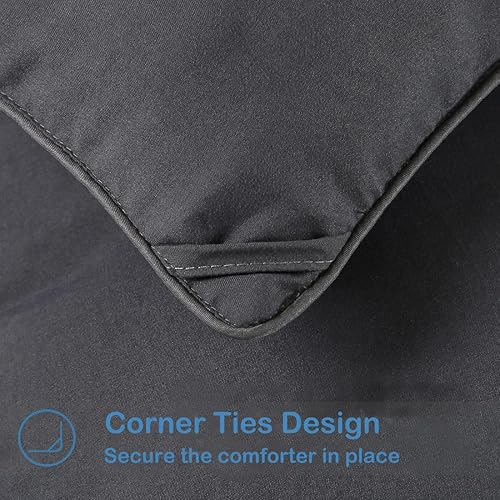 Miniatura 6 de EASELAND Edredón Alternativo de Plumón Twin XL - Relleno Acolchado de Edredón para Todas las Estaciones, Suave y Ligero con Pestañas en las