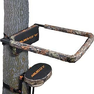 MUDDY Game Universal Shooting Rail Rest with Convenient Flip Up Design and Extra Comfort Backrest for Outdoor Big Game Hunting, Black