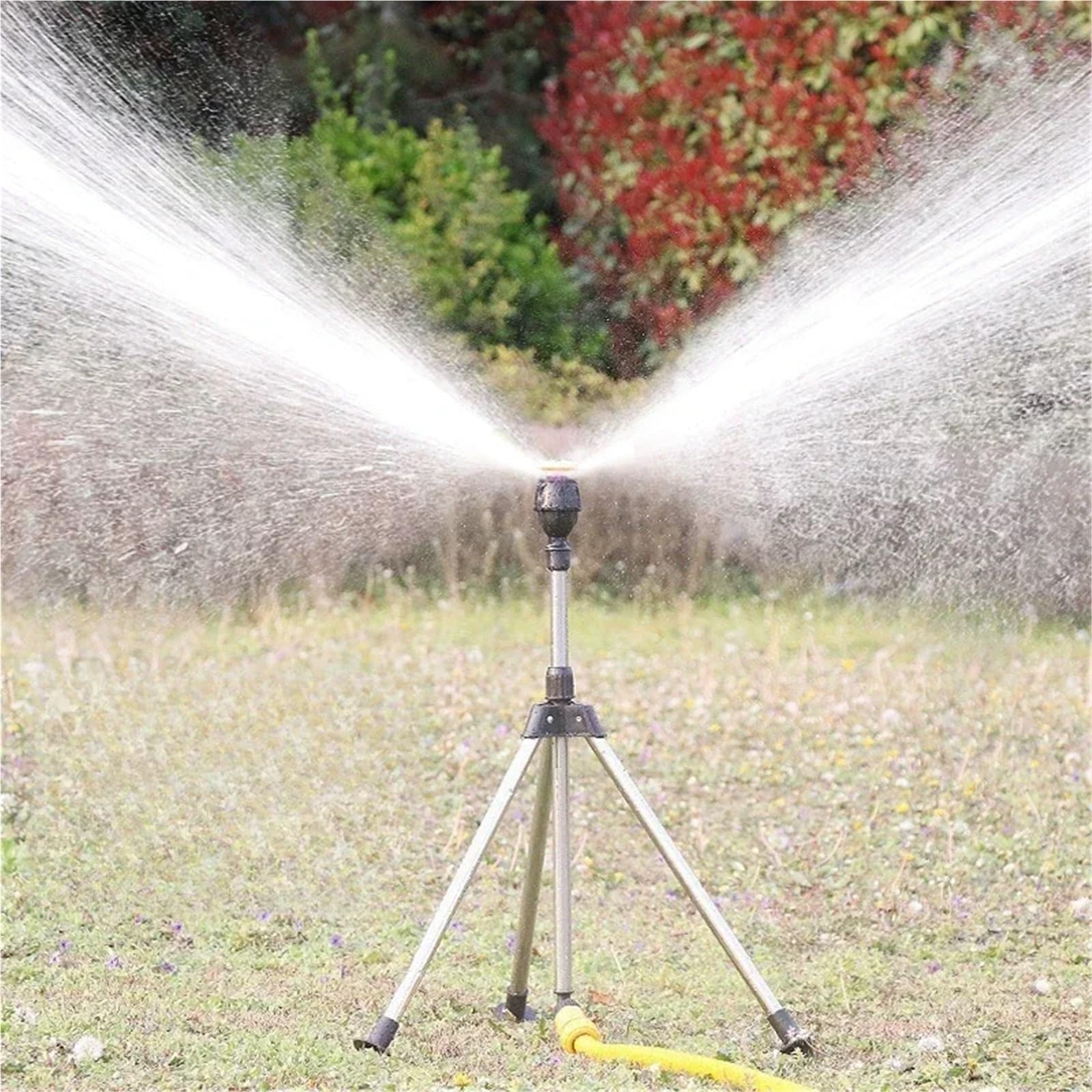 Asperseur Arrosage Trépied d'irrigation Rotatif à 360 degrés