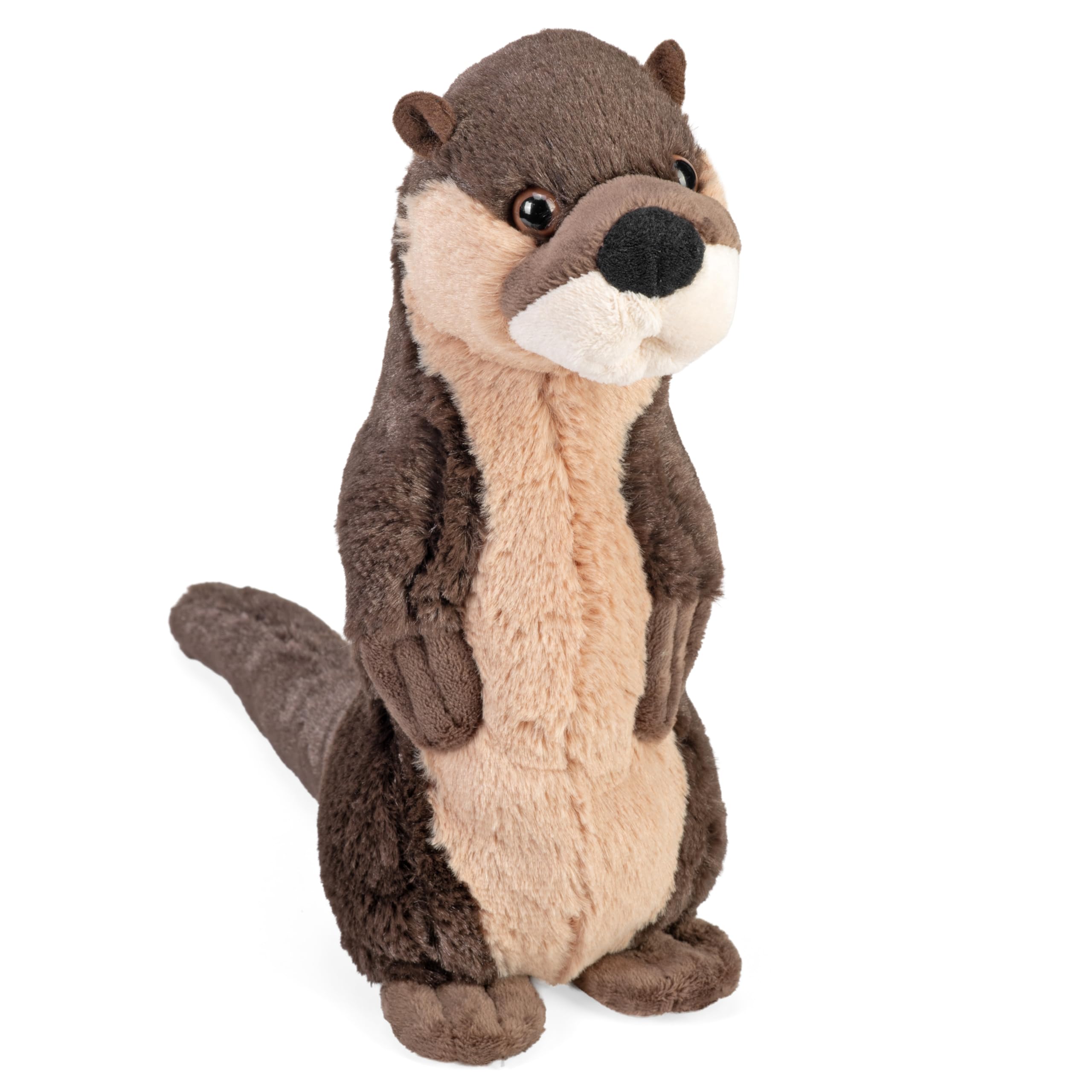 Wild Republic River Otter Standing, Stuffed Animal, Gifts for Kids, Plush Toy, Cuddlekins 8 Inches