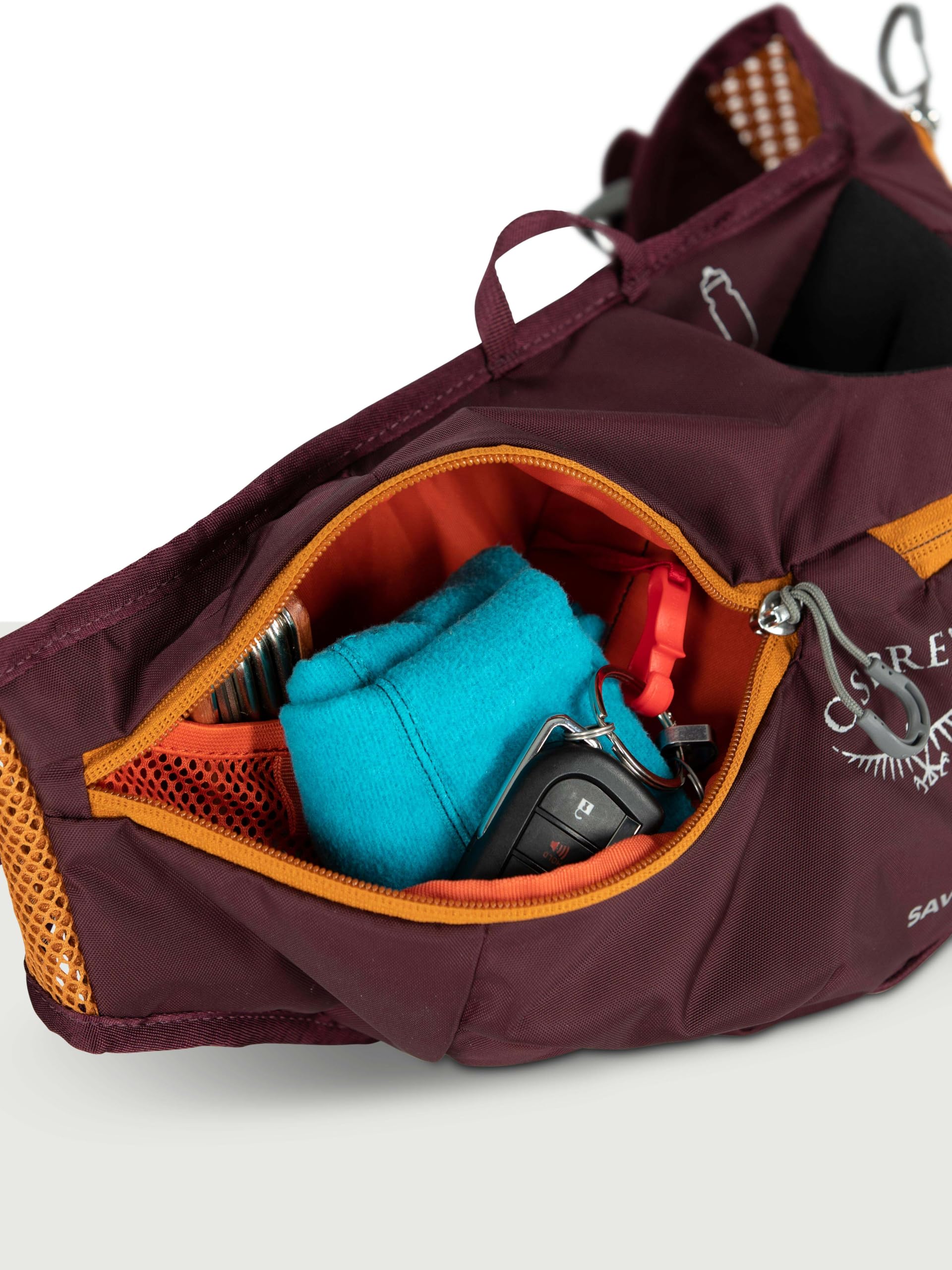 Osprey Savu 2 Unisex nawodnienie lędźwiowe opakowanie pocztowe niebieskie O/S