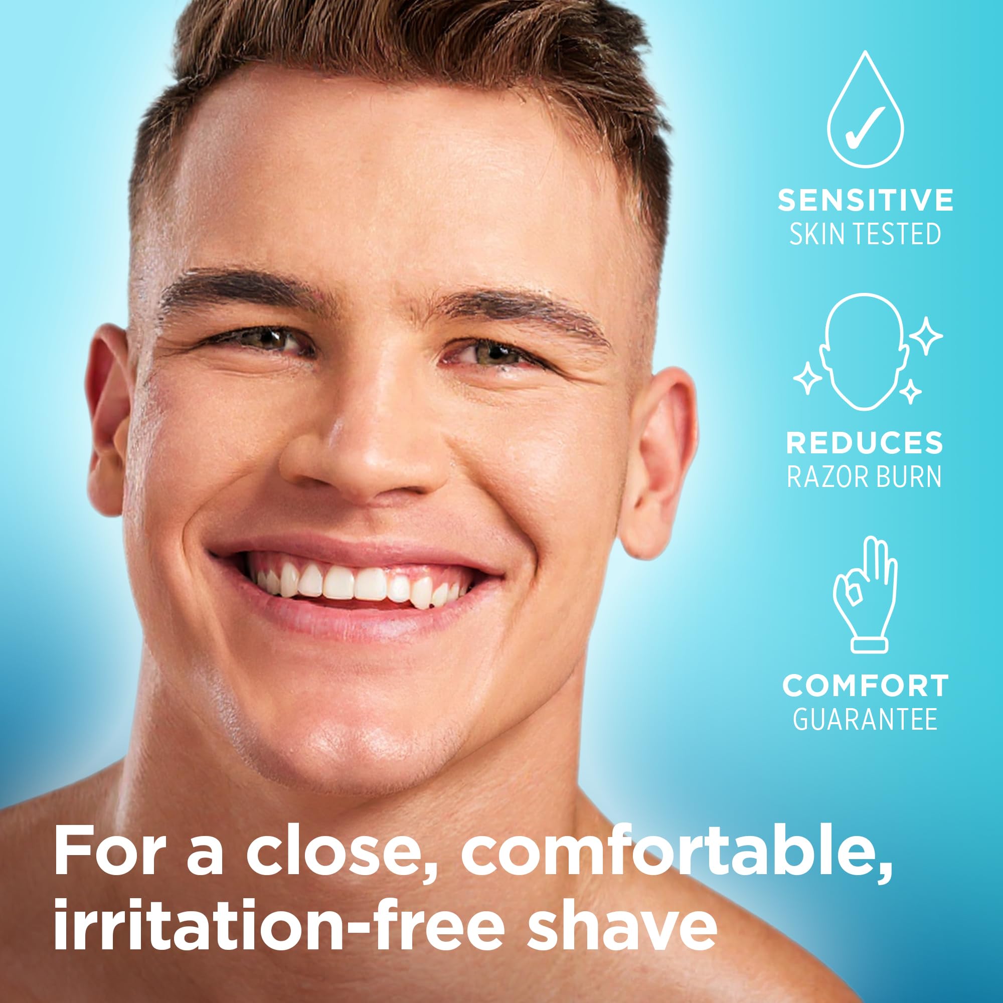 King of Shaves Advanced Sensitive Rasieröl Teebaum & Vitamin E 30ml klare Formel ohne Schaum reduziert Rasurbrand empfindliche Haut Reisegröße