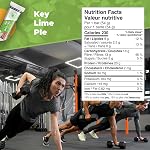 Daryl's Bars, La clé de la tarte à la chaux sur la protéine Go Whey Bars, Sans gluten, 20gr d'un snack protéinique, remplacement des repas, paquet de 1