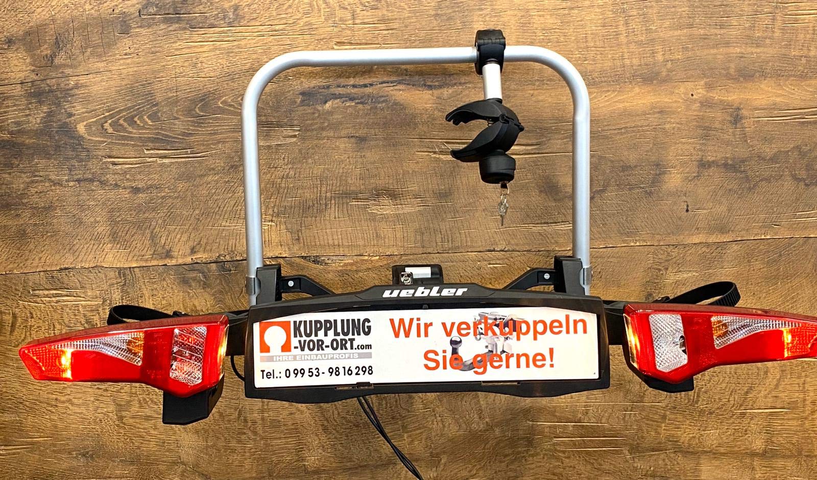 Uebler F14 15940 Fahrradträger für 1 E-Bike Leichter Kupplungsträger Ahk-Träger